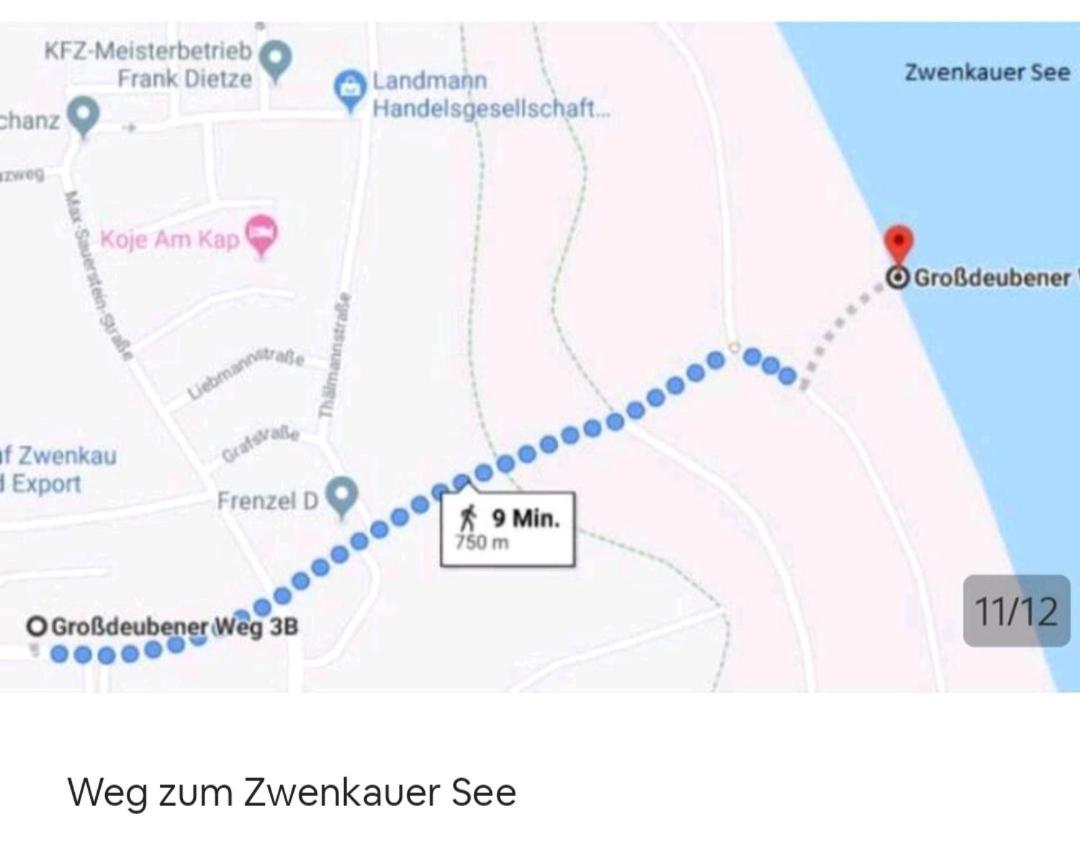 Fewo - Seensucht Am Zwenkauer See Εξωτερικό φωτογραφία